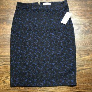 Michael Michael Kors Skirt Sz Medium Prussian Blue